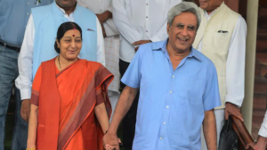 Swaraj kaushal and Shusma Swaraj